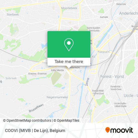 COOVI (MIVB | De Lijn) plan