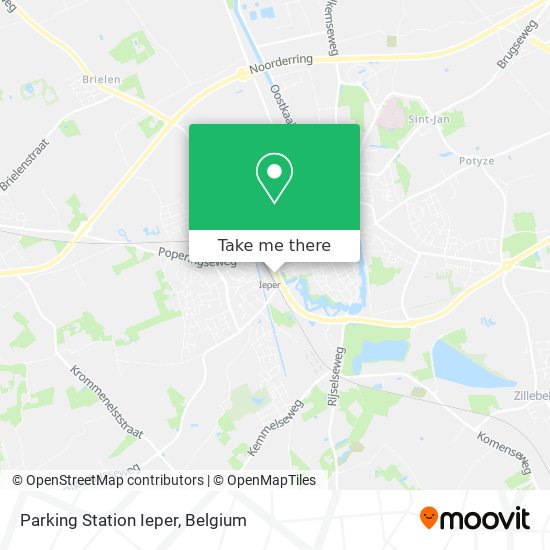 Parking Station Ieper plan