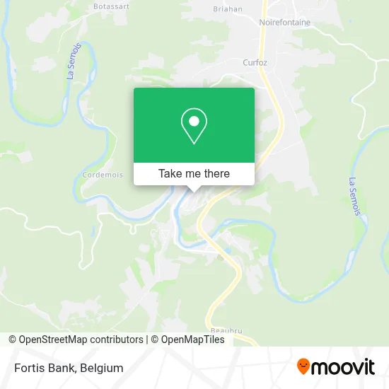 Fortis Bank map