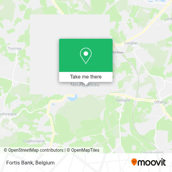 Fortis Bank map