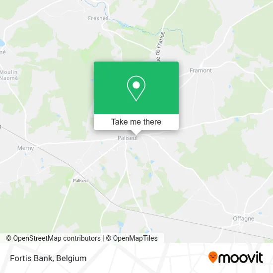 Fortis Bank map