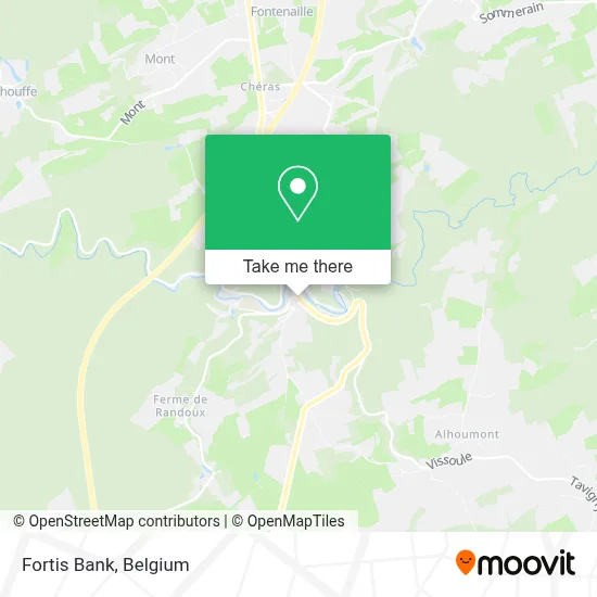 Fortis Bank map