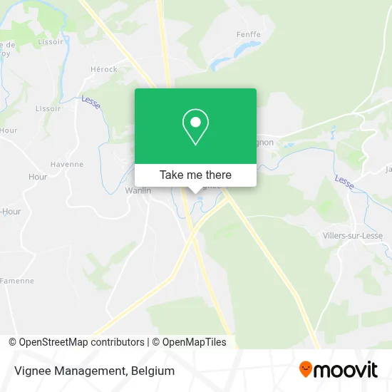 Vignee Management map