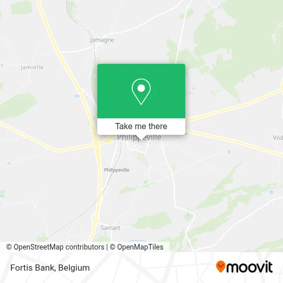 Fortis Bank map