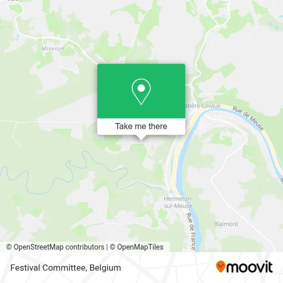 Festival Committee map