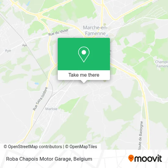 Roba Chapois Motor Garage map