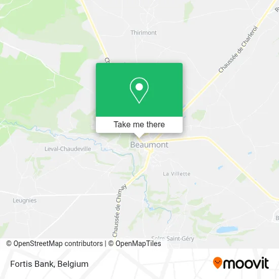 Fortis Bank map