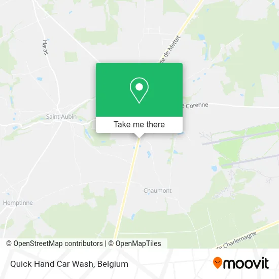 Quick Hand Car Wash map