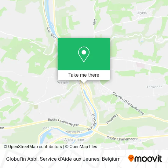 Globul'in Asbl, Service d'Aide aux Jeunes plan