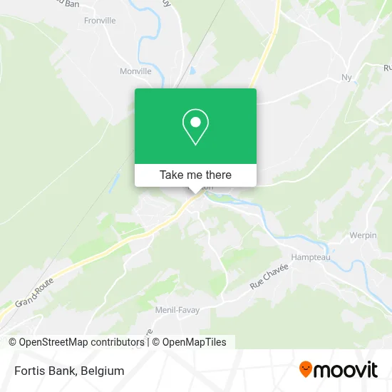 Fortis Bank map