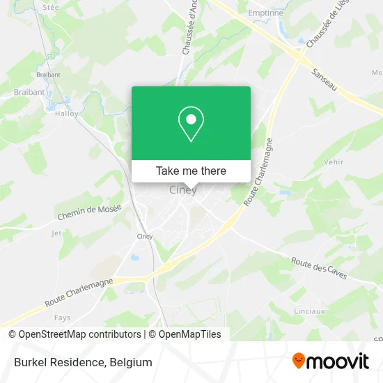 Burkel Residence map