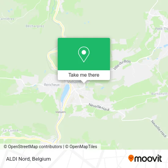 ALDI Nord map