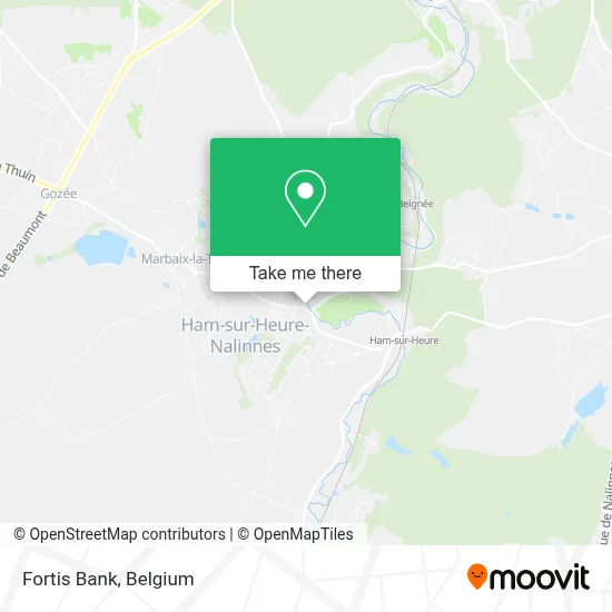 Fortis Bank map