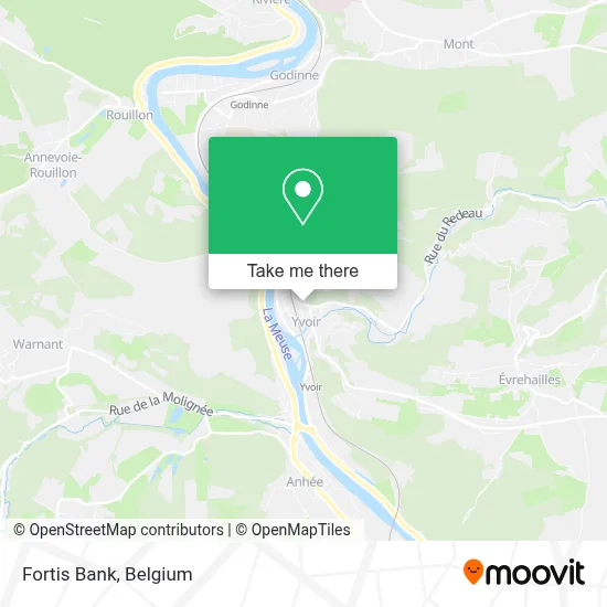 Fortis Bank map