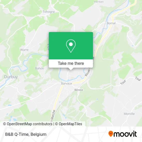 B&B Q-Time map