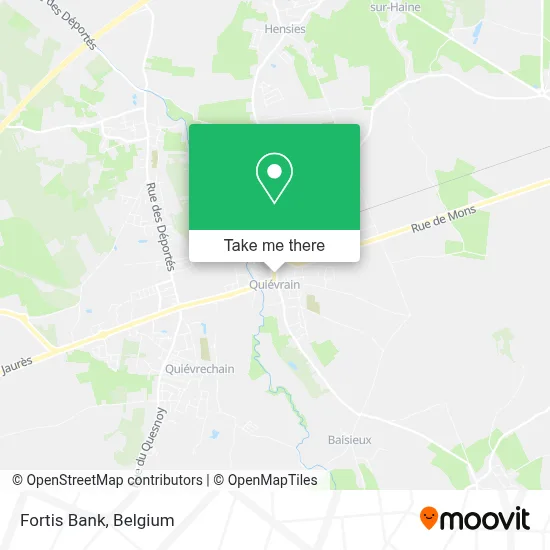 Fortis Bank map