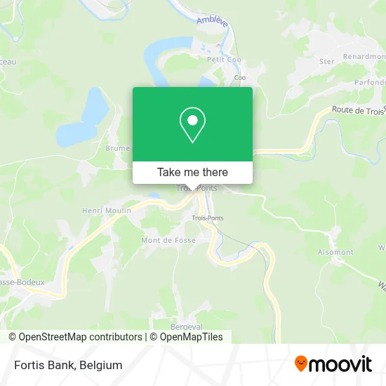 Fortis Bank map
