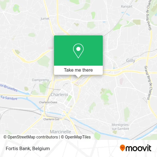 Fortis Bank map