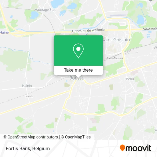 Fortis Bank map