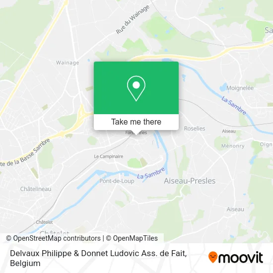 Delvaux Philippe & Donnet Ludovic Ass. de Fait map