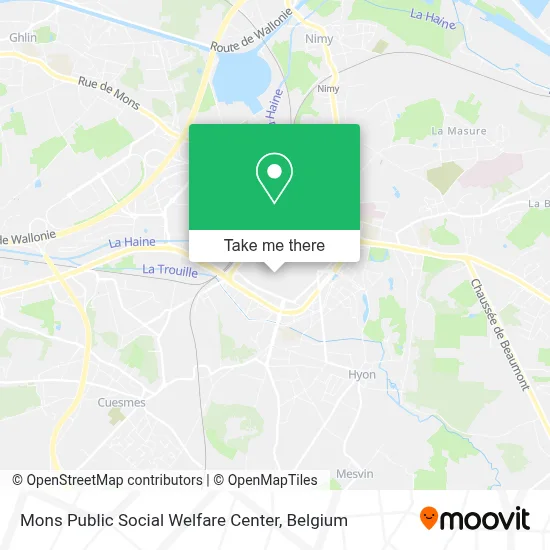 Mons Public Social Welfare Center map