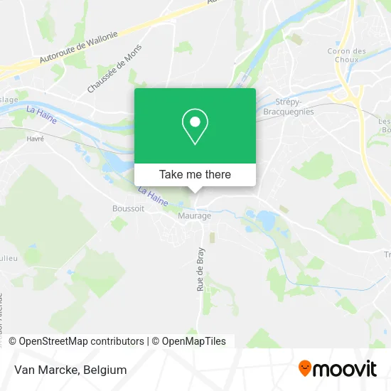 Van Marcke map