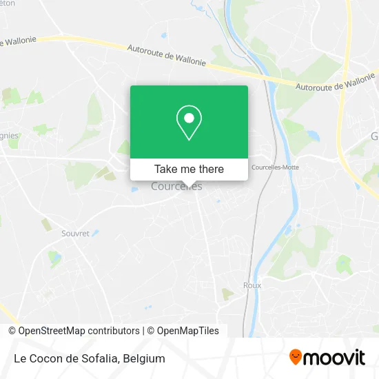 Le Cocon de Sofalia map
