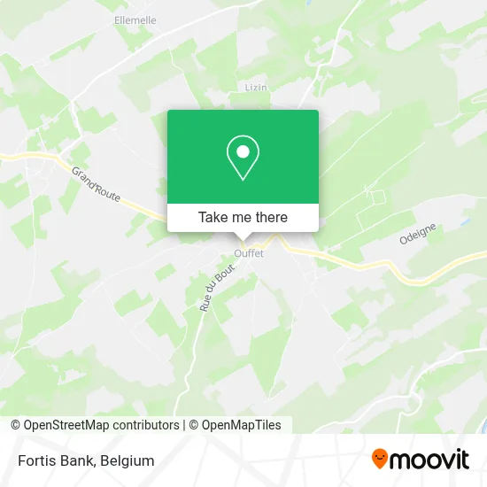 Fortis Bank map