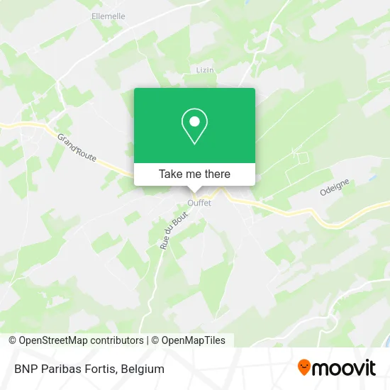 BNP Paribas Fortis map