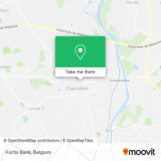 Fortis Bank map