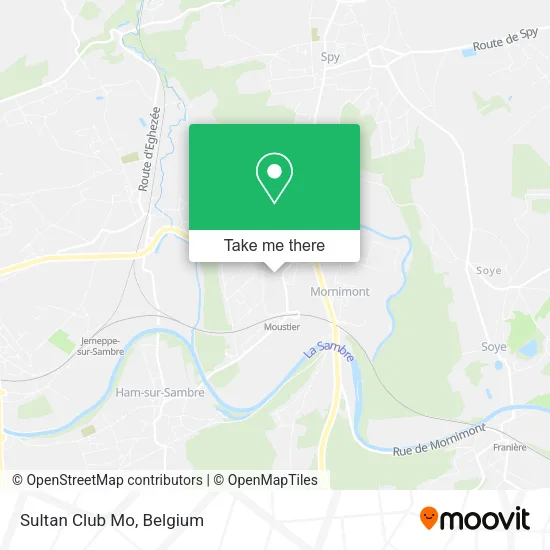 Sultan Club Mo map