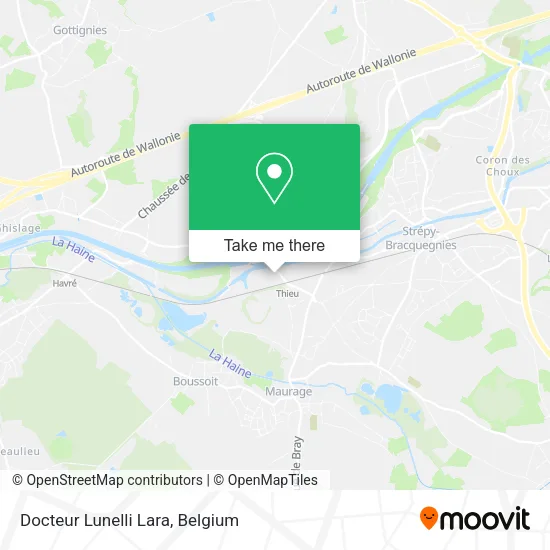 Docteur Lunelli Lara map