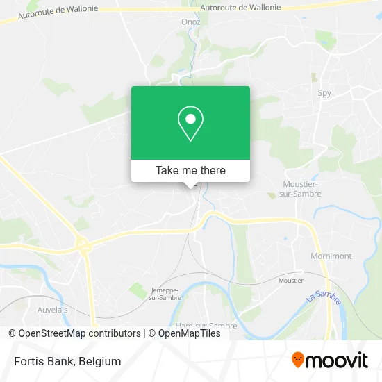 Fortis Bank map