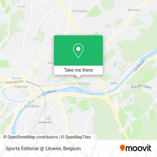 Sports Editorial @ L'Avenir map