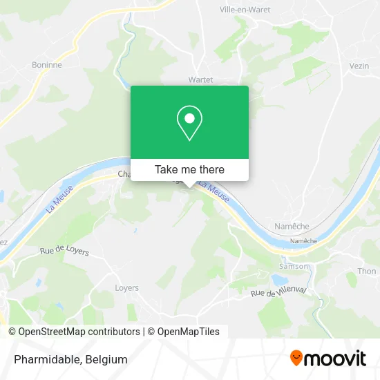Pharmidable map