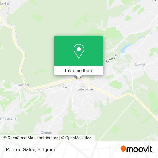 Pourrie Gatee map