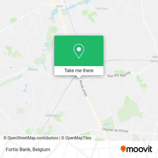 Fortis Bank map