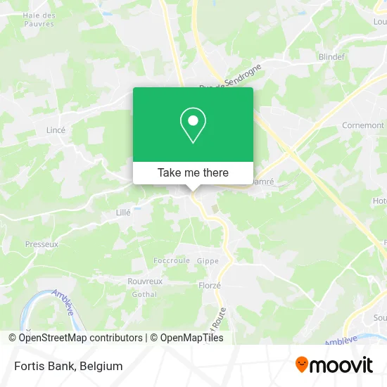 Fortis Bank map