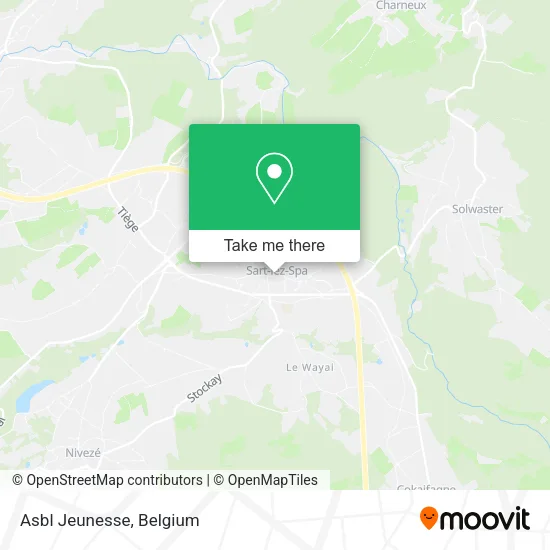 Asbl Jeunesse map