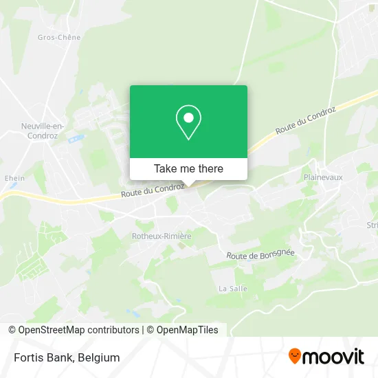 Fortis Bank map