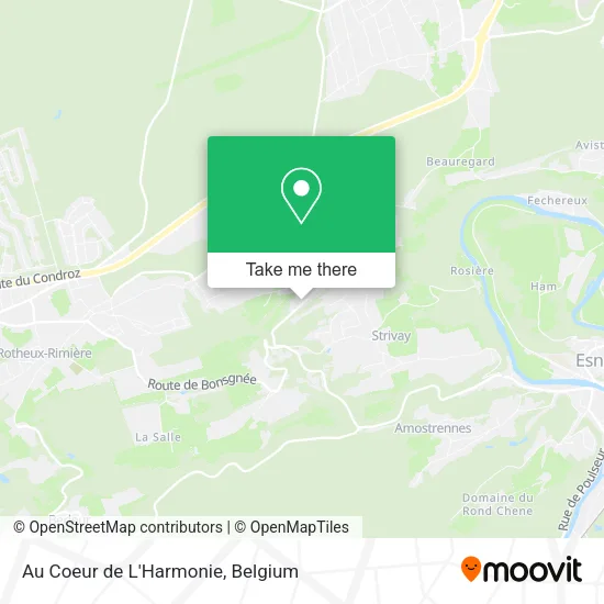 Au Coeur de L'Harmonie map