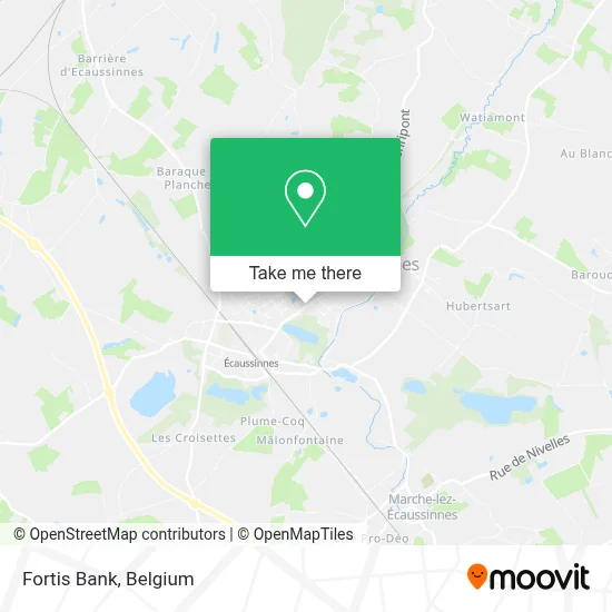 Fortis Bank map