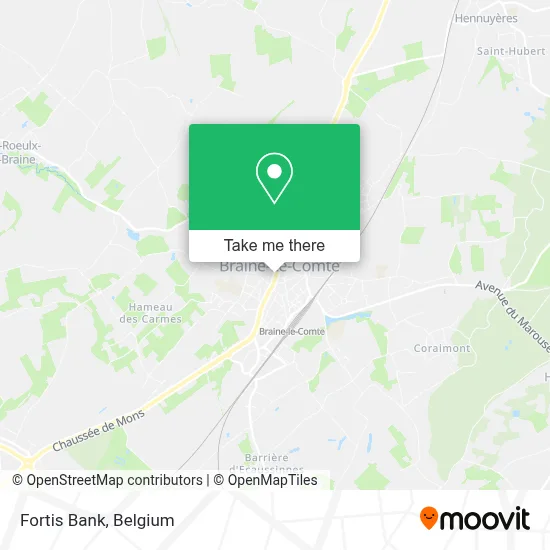 Fortis Bank map
