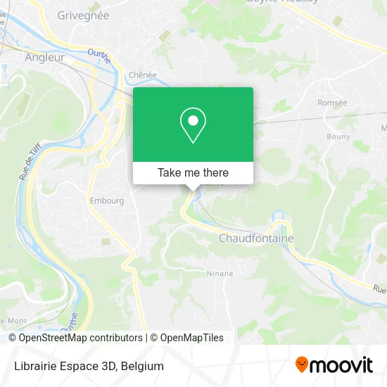 Librairie Espace 3D plan