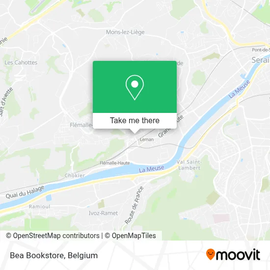 Bea Bookstore map