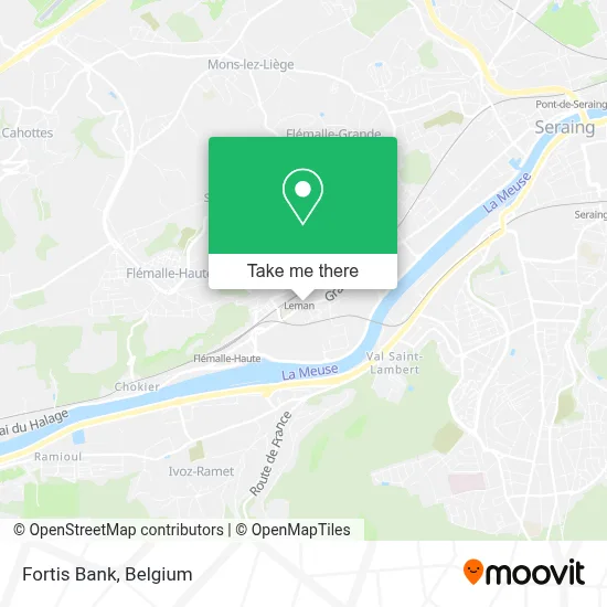 Fortis Bank map