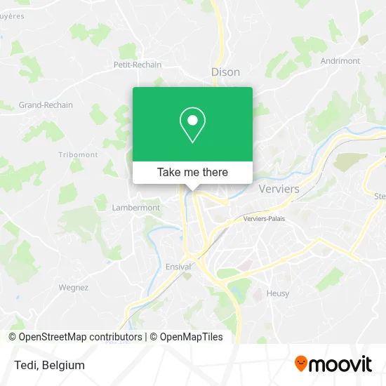 Tedi map