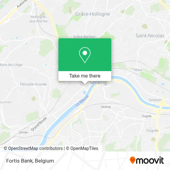 Fortis Bank map