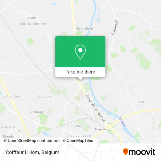 Coiffeur L'Hom map