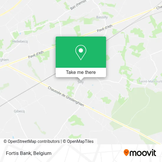 Fortis Bank map